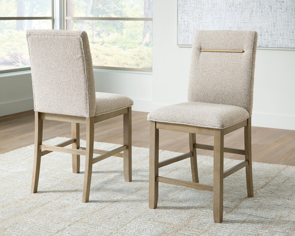 Lasinger Counter Height Barstool (Set of 2) (2)