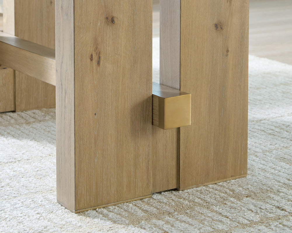 Lasinger Counter Height Dining Table - Light Brown (5)