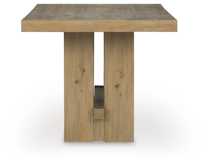 Lasinger Counter Height Dining Table - Light Brown (4)
