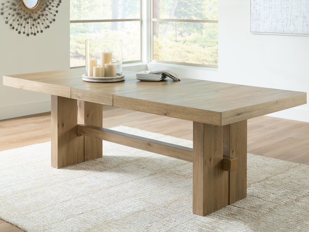 Lasinger Dining Extension Table - Light Brown (2)