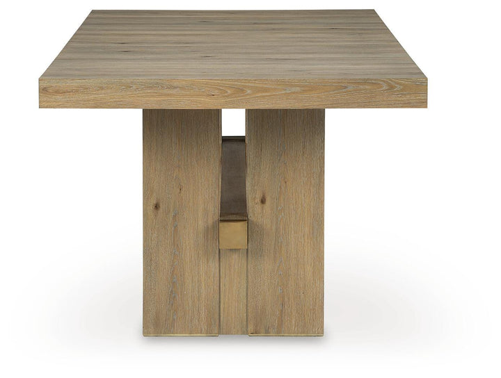 Lasinger Dining Extension Table - Light Brown (4)