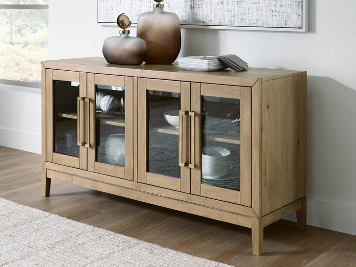 Lasinger Dining Server - Light Brown (2)