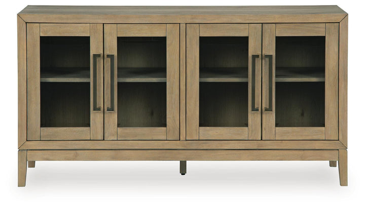 Lasinger Dining Server - Light Brown (3)