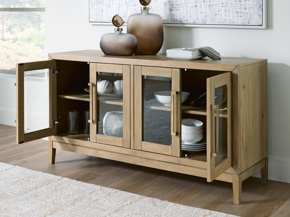 Lasinger Dining Server - Light Brown (5)