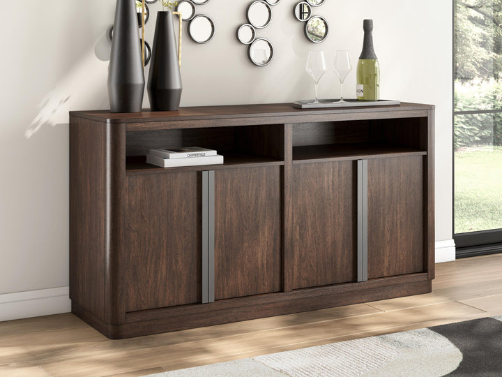 Dilenno Dining Server - Dark Brown (2)