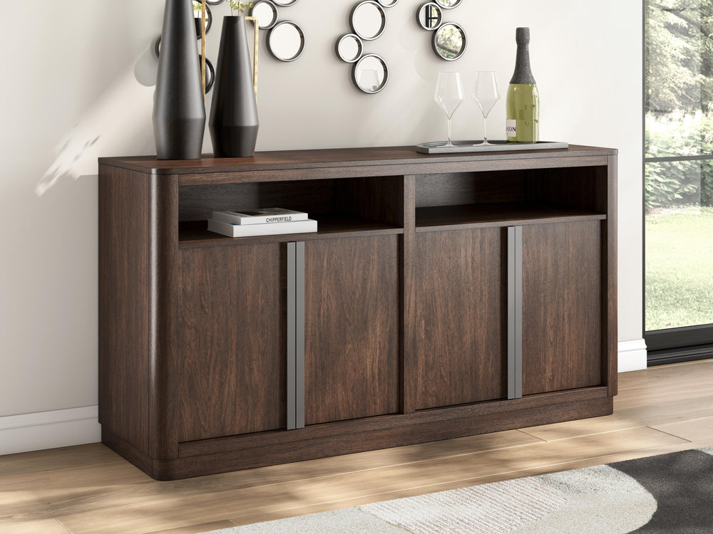 Dilenno Dining Server - Dark Brown (2)