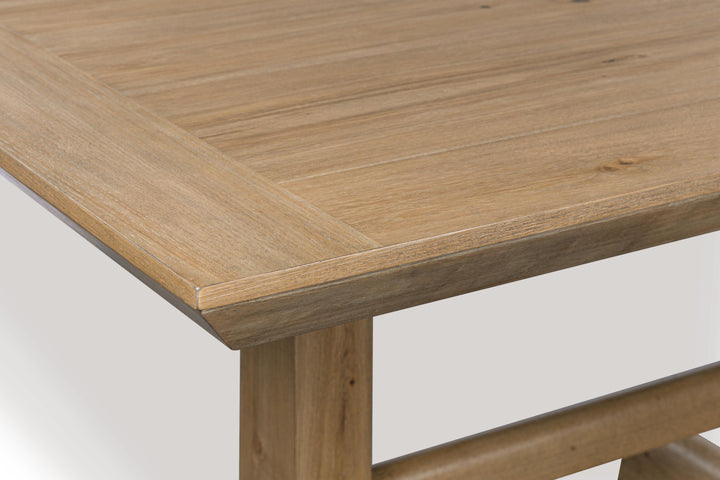 Ridgester Counter Height Dining Table - Light Brown (5)