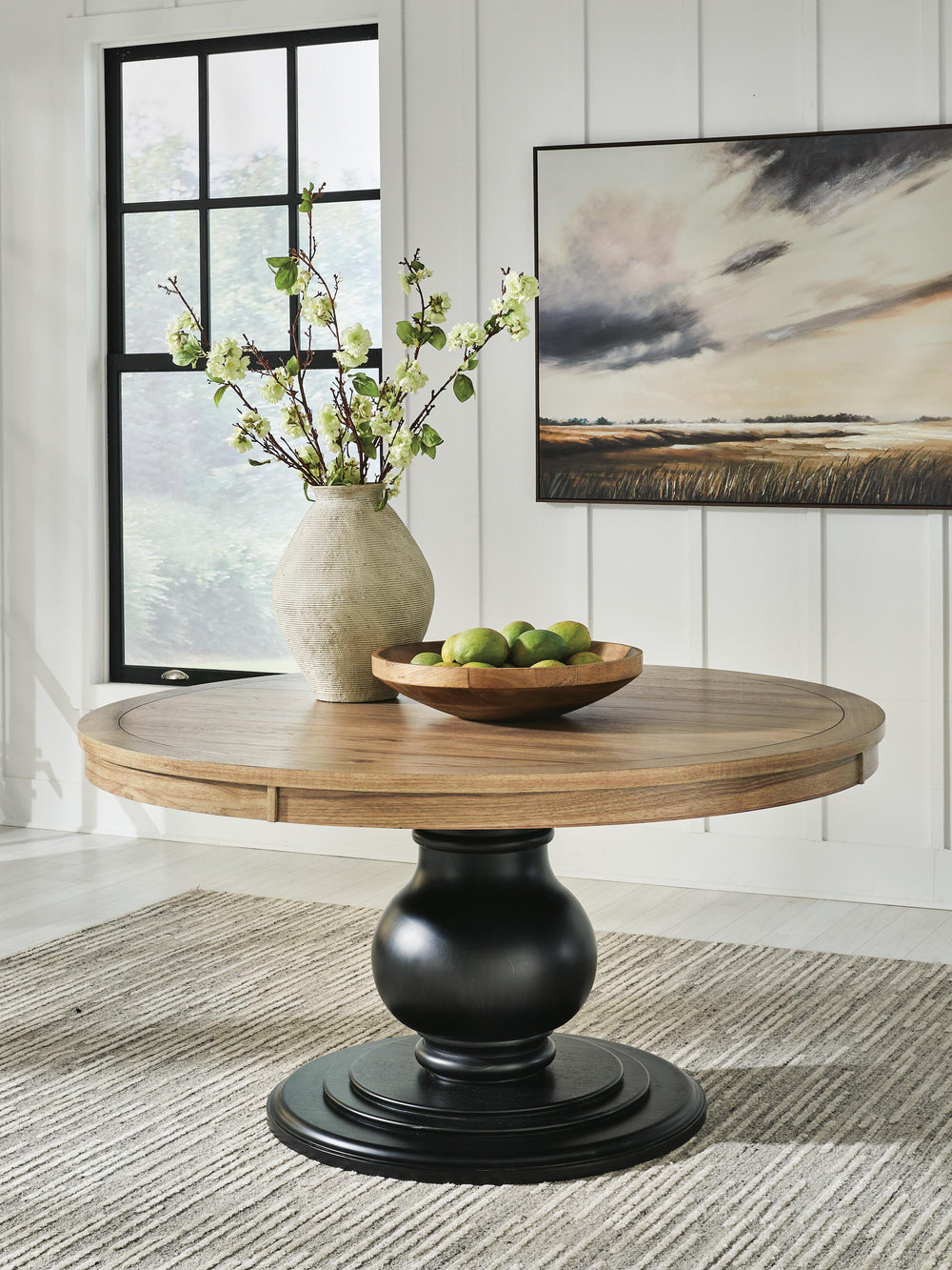 Ridgester Dining Table - Light Brown (2)
