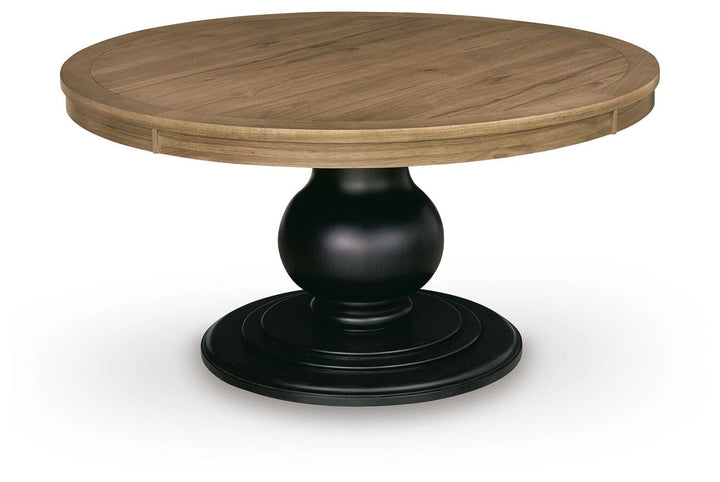 Ridgester Dining Table - Light Brown (3)