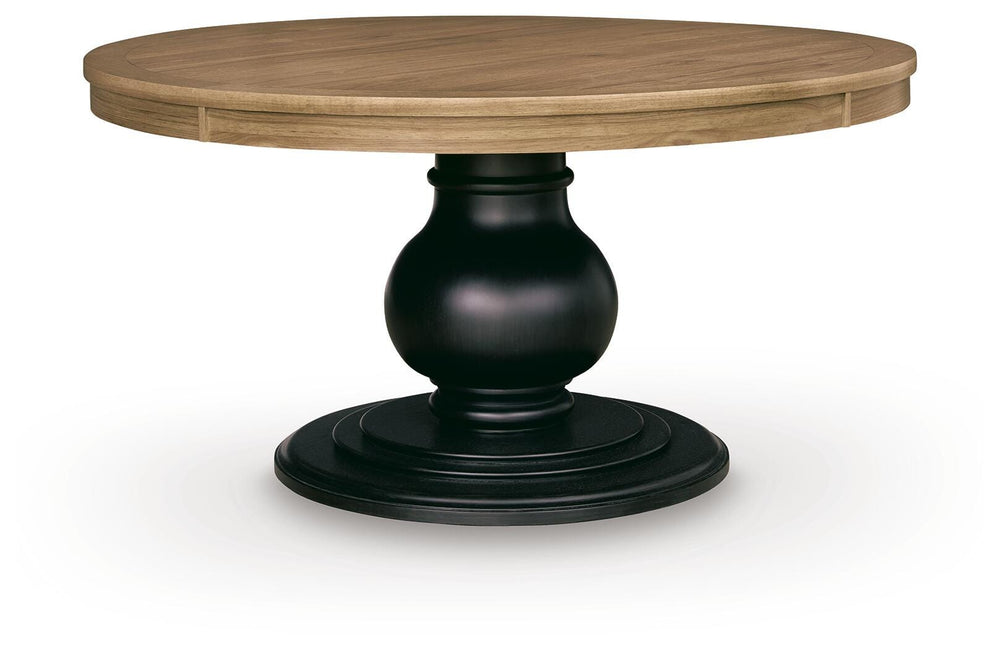 Ridgester Dining Table - Light Brown (1)