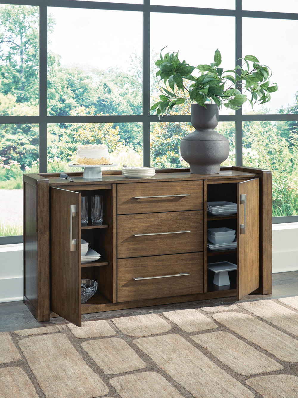 Marxmore Dining Server - Brown (5)