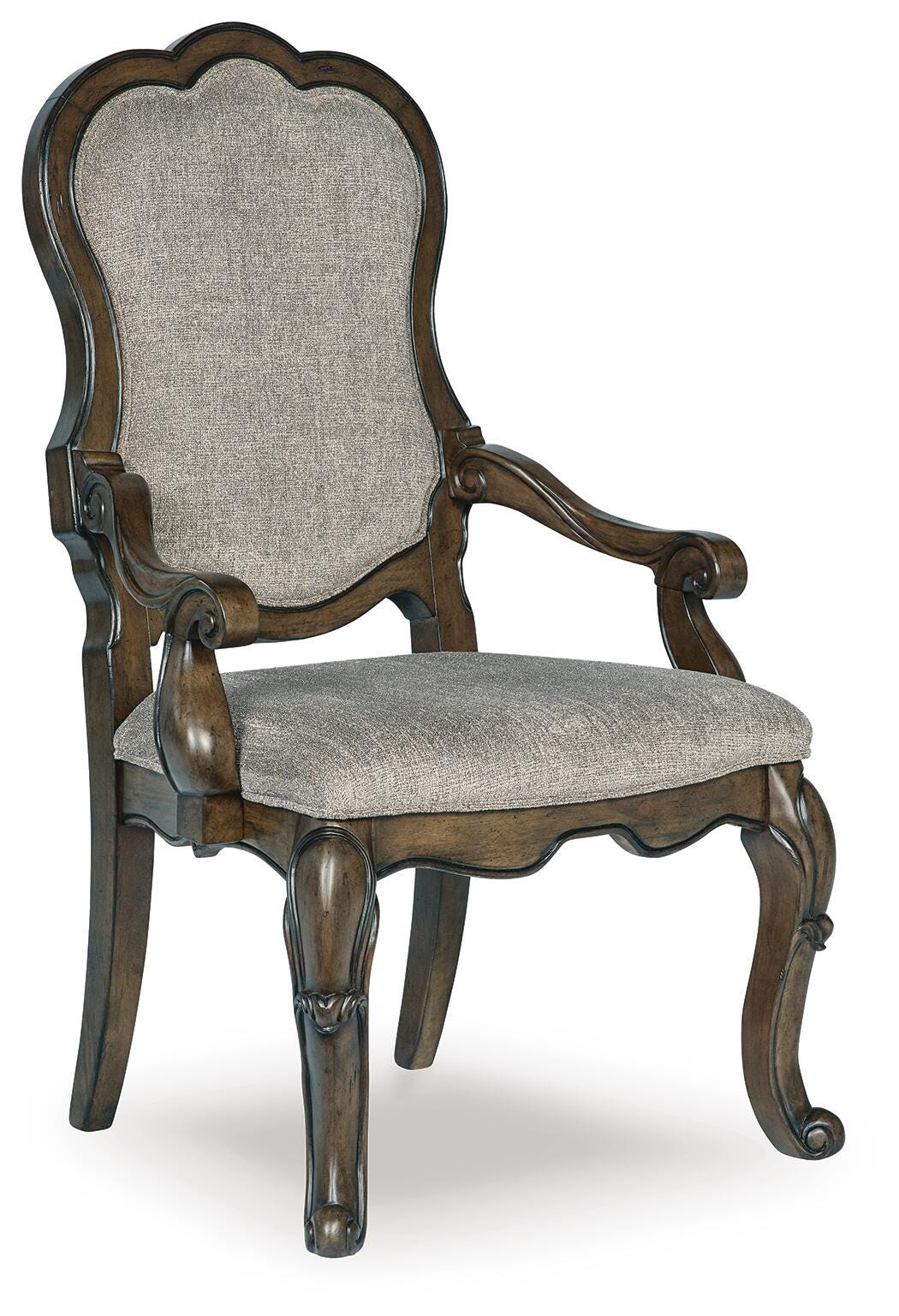 Maylee Dining Arm Chair - Dark Brown (1)