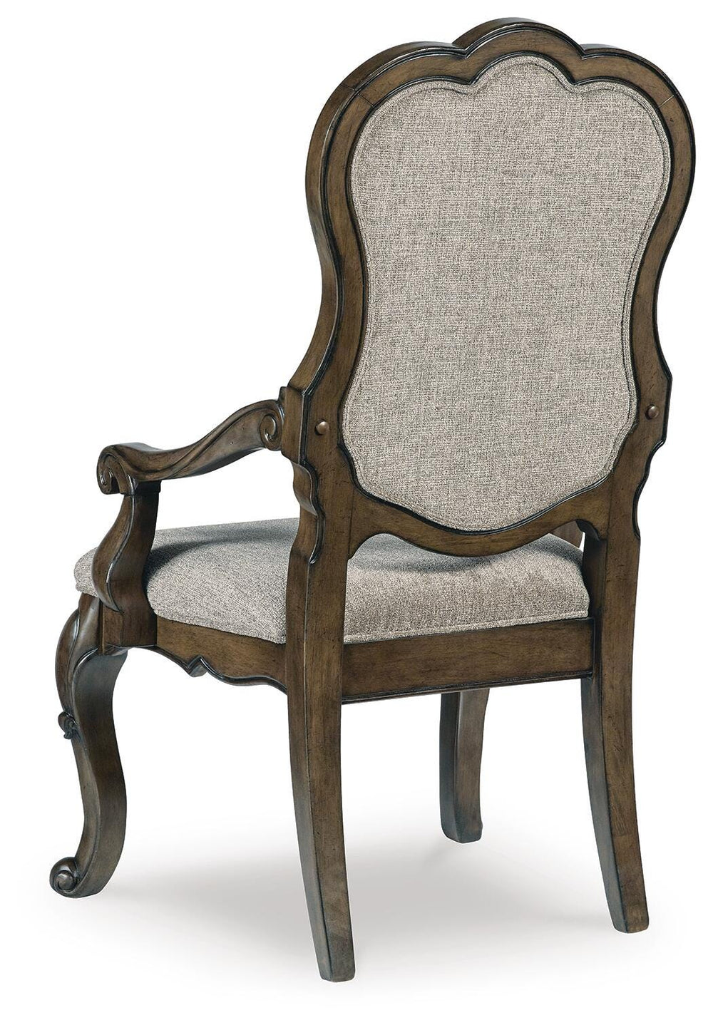 Maylee Dining Arm Chair - Dark Brown (5)