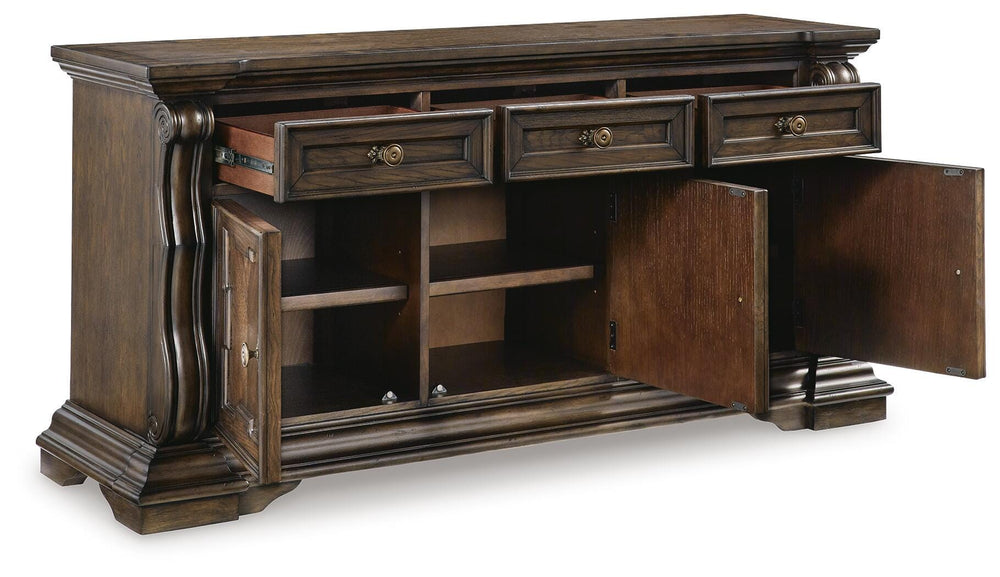 Maylee Dining Buffet - Dark Brown (3)