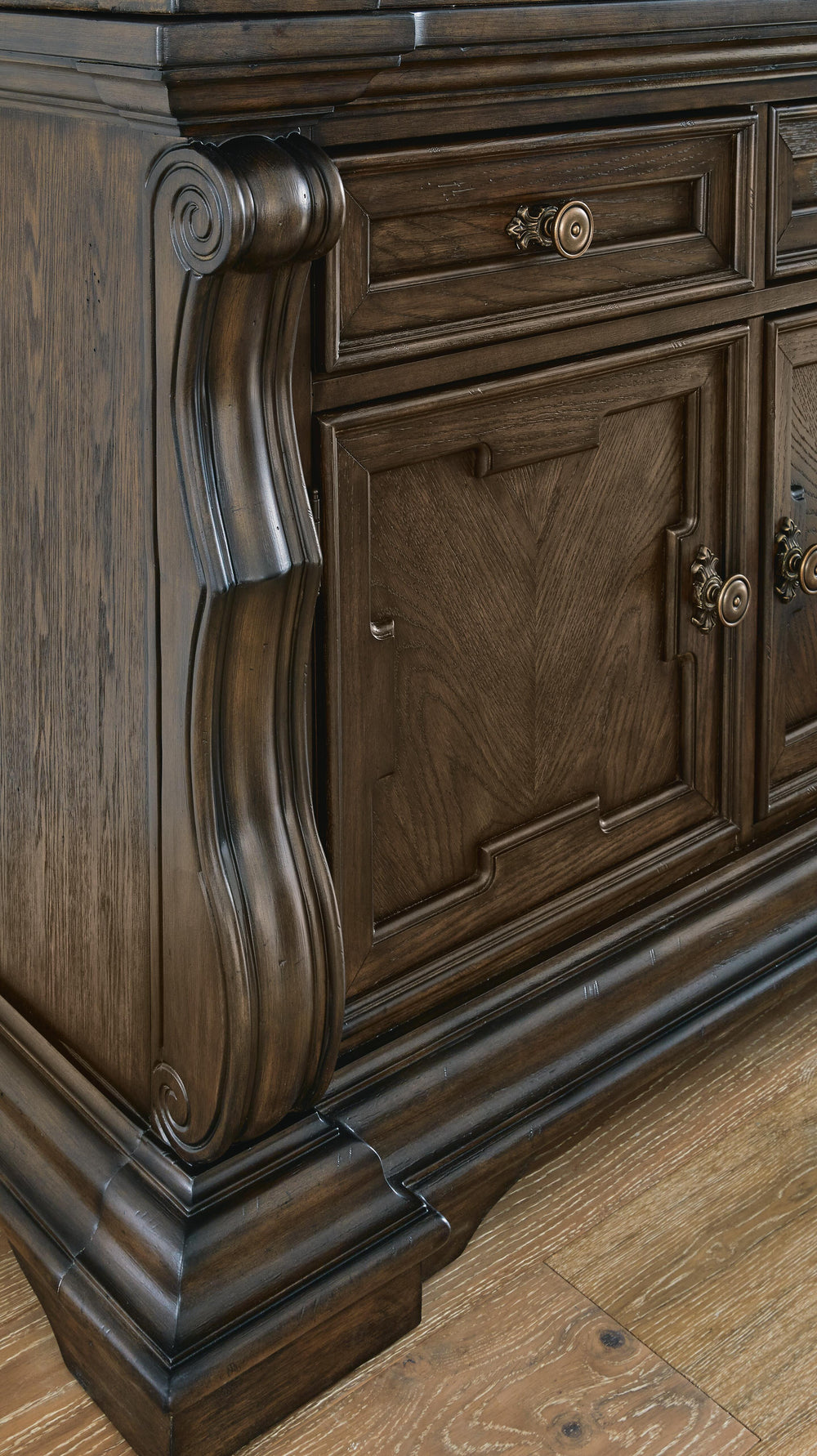 Maylee Dining Buffet - Dark Brown (6)
