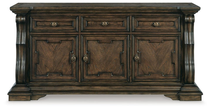 Maylee Dining Buffet - Dark Brown (4)