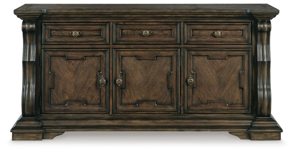 Maylee Dining Buffet - Dark Brown (4)