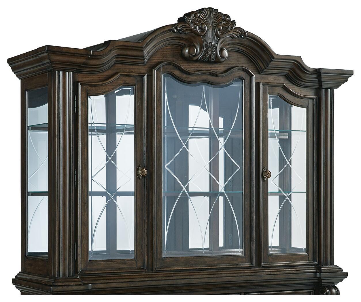 Maylee Dining Hutch - Dark Brown (1)