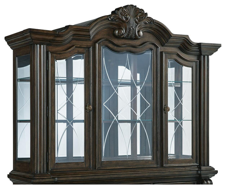 Maylee Dining Hutch - Dark Brown (1)