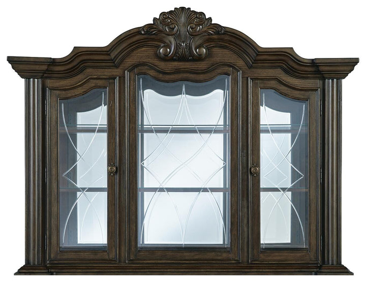 Maylee Dining Hutch - Dark Brown (4)