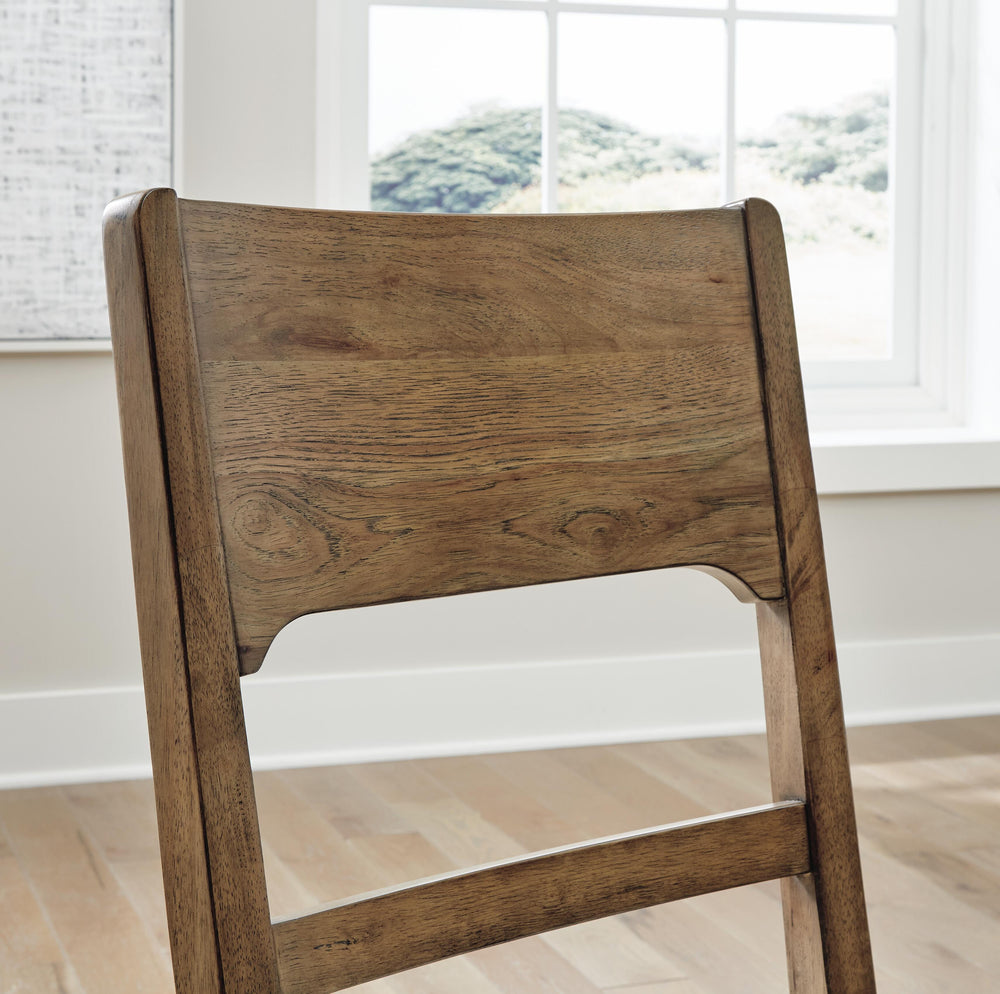 Cabalynn Dining Chair - Light Brown (12)