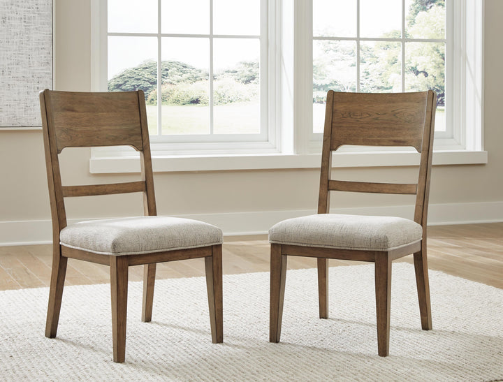 Cabalynn Dining Chair - Light Brown (2)
