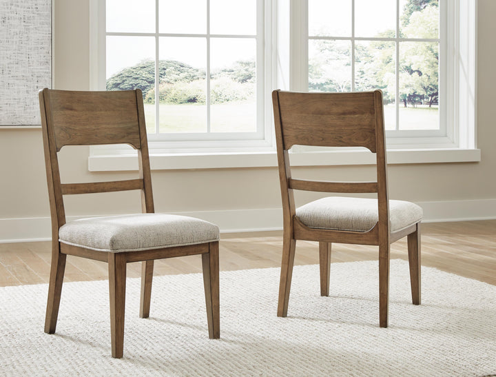 Cabalynn Dining Chair - Light Brown (10)