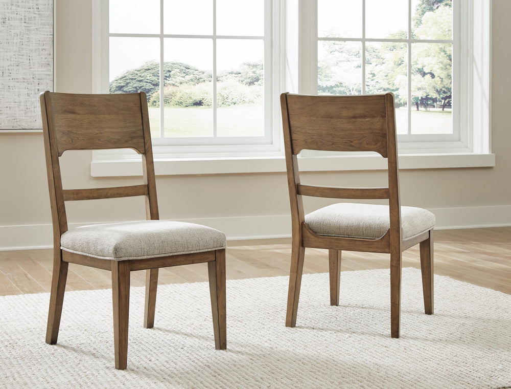 Cabalynn Dining Chair - Light Brown (10)