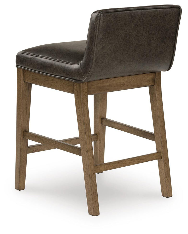 Cabalynn Counter Height Barstool - Dark Brown (7)