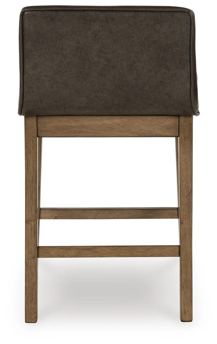 Cabalynn Counter Height Barstool - Dark Brown (8)