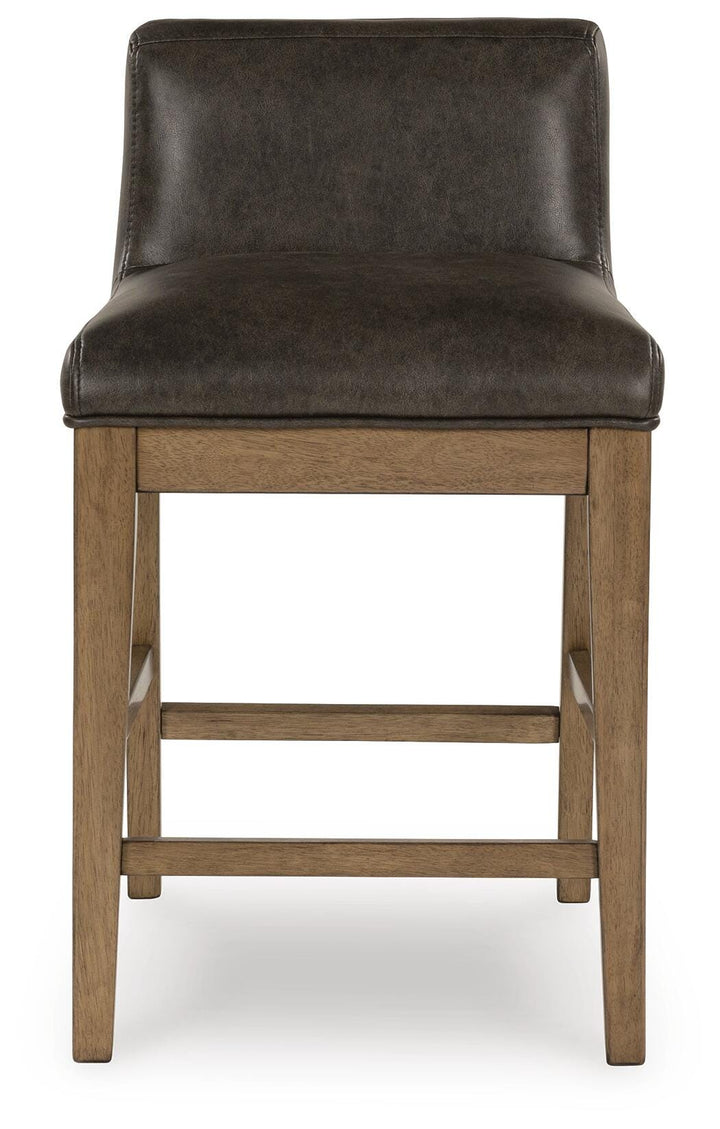Cabalynn Counter Height Barstool - Dark Brown (5)
