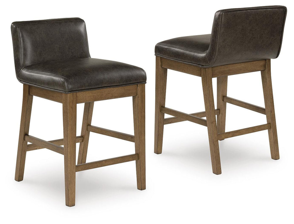 Cabalynn Counter Height Barstool - Dark Brown (3)