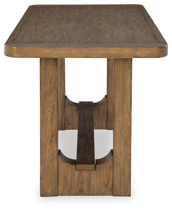 Cabalynn Counter Height Dining Table - Light Brown (4)
