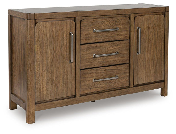 Cabalynn Dining Server - Light Brown (3)