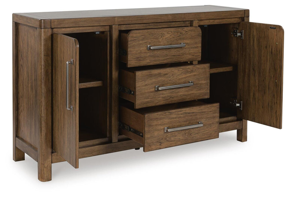 Cabalynn Dining Server - Light Brown (4)