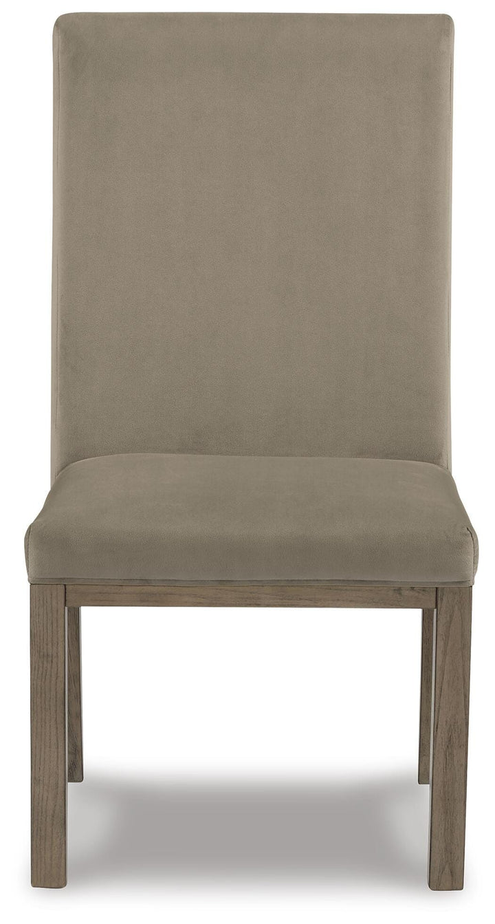 Chrestner Dining Chair - Dark Gray (4)
