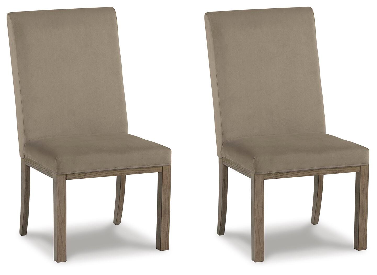 Chrestner Dining Chair - Dark Gray (1)