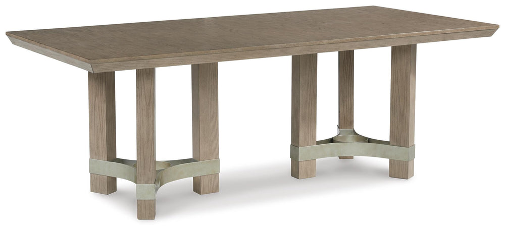 Chrestner Dining Table and 6 Chairs - Gray (7)
