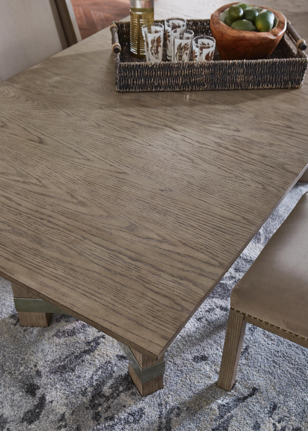 Chrestner Dining Table - Gray (6)