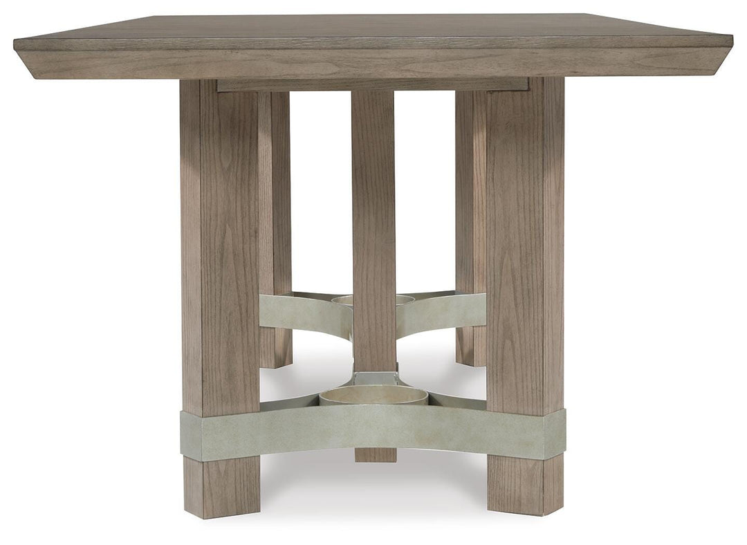 Chrestner Dining Table - Gray (4)