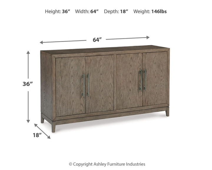 Chrestner Dining Server - Gray (7)