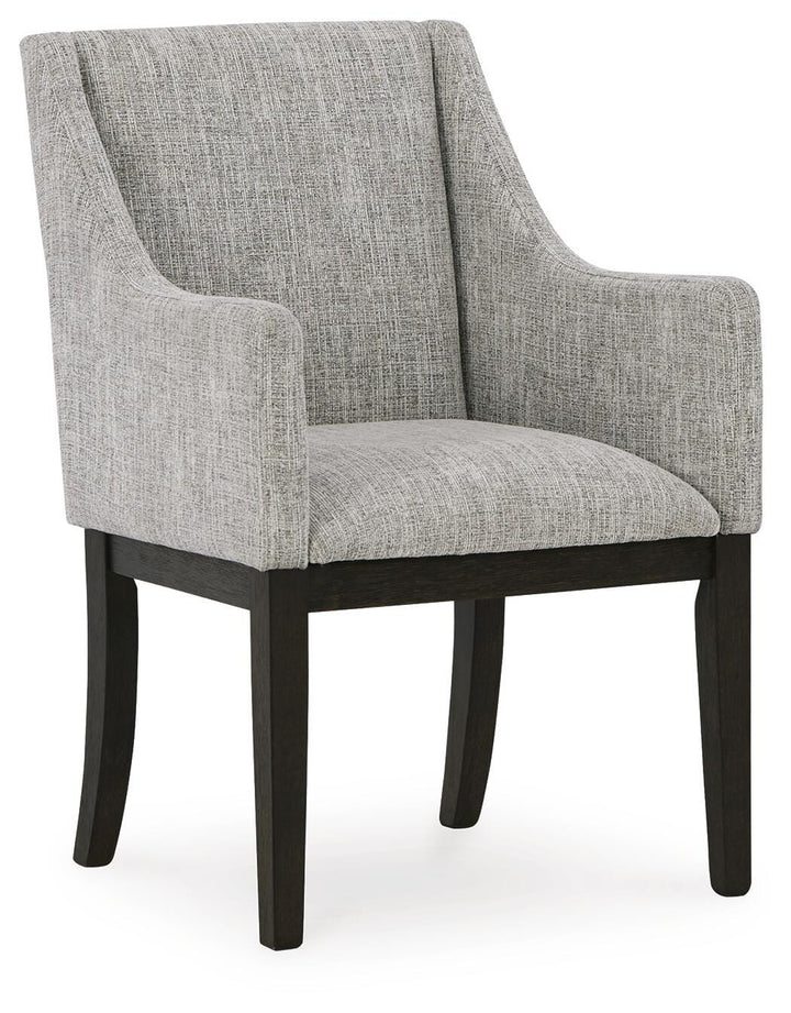Burkhaus Dining Arm Chair - Dark Brown (3)