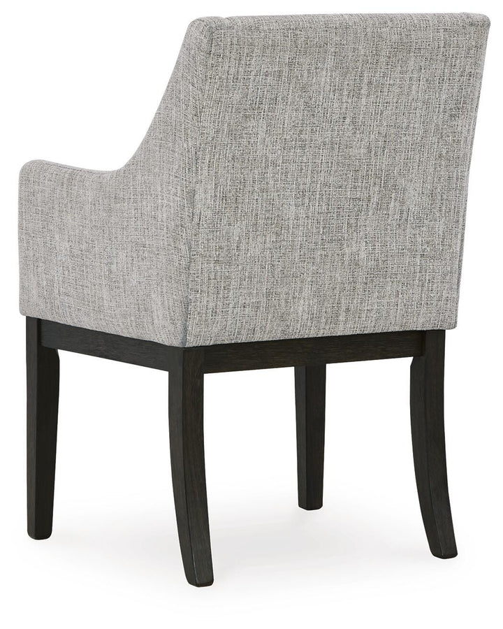Burkhaus Dining Arm Chair - Dark Brown (6)