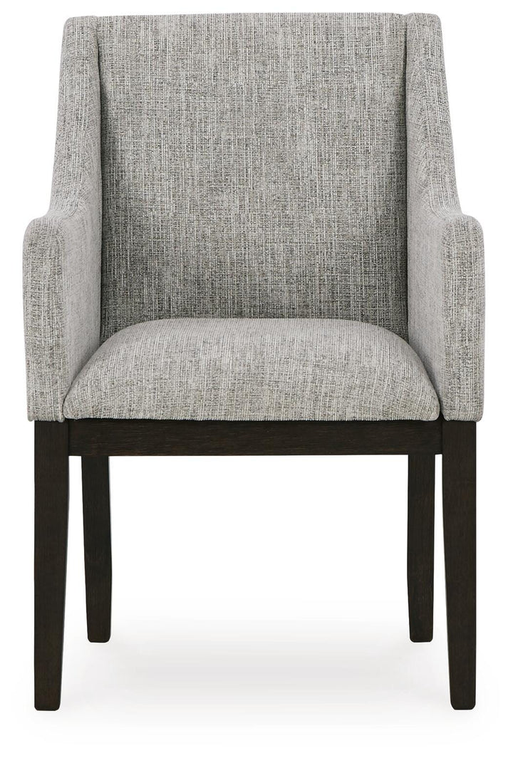 Burkhaus Dining Arm Chair - Dark Brown (4)