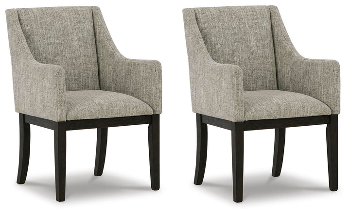 Burkhaus Dining Arm Chair - Dark Brown (1)