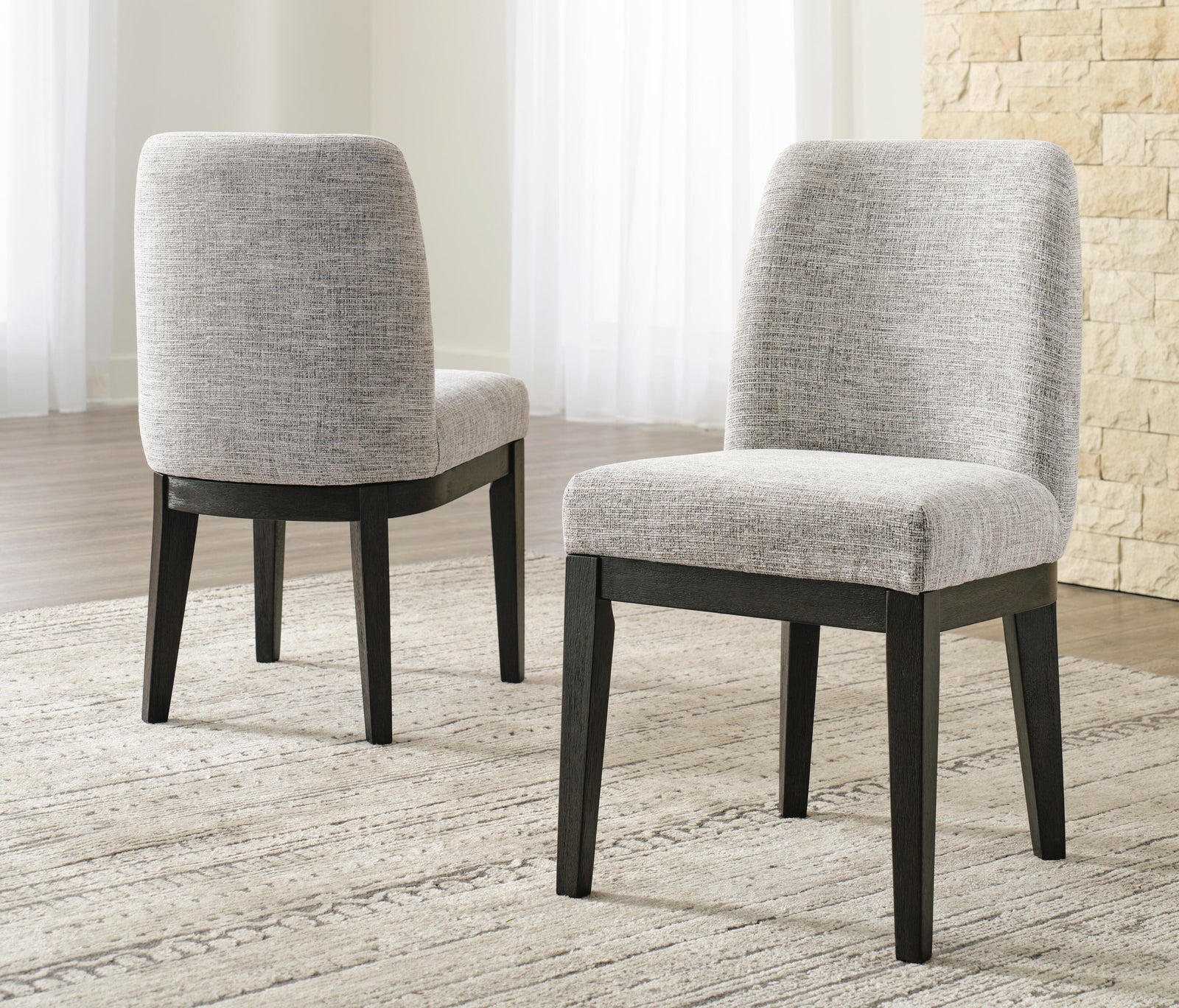 Burkhaus Dining Chair - Dark Brown (2)