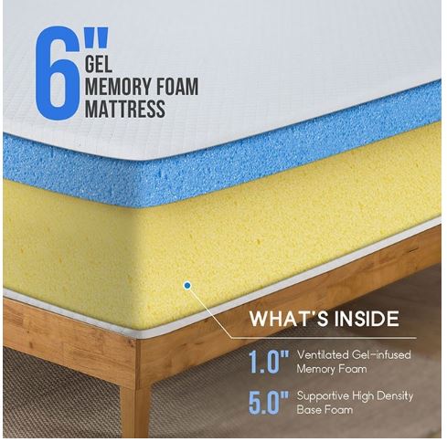 Nestor Twin/Twin Bunk Bed &  2 Twin Mattress