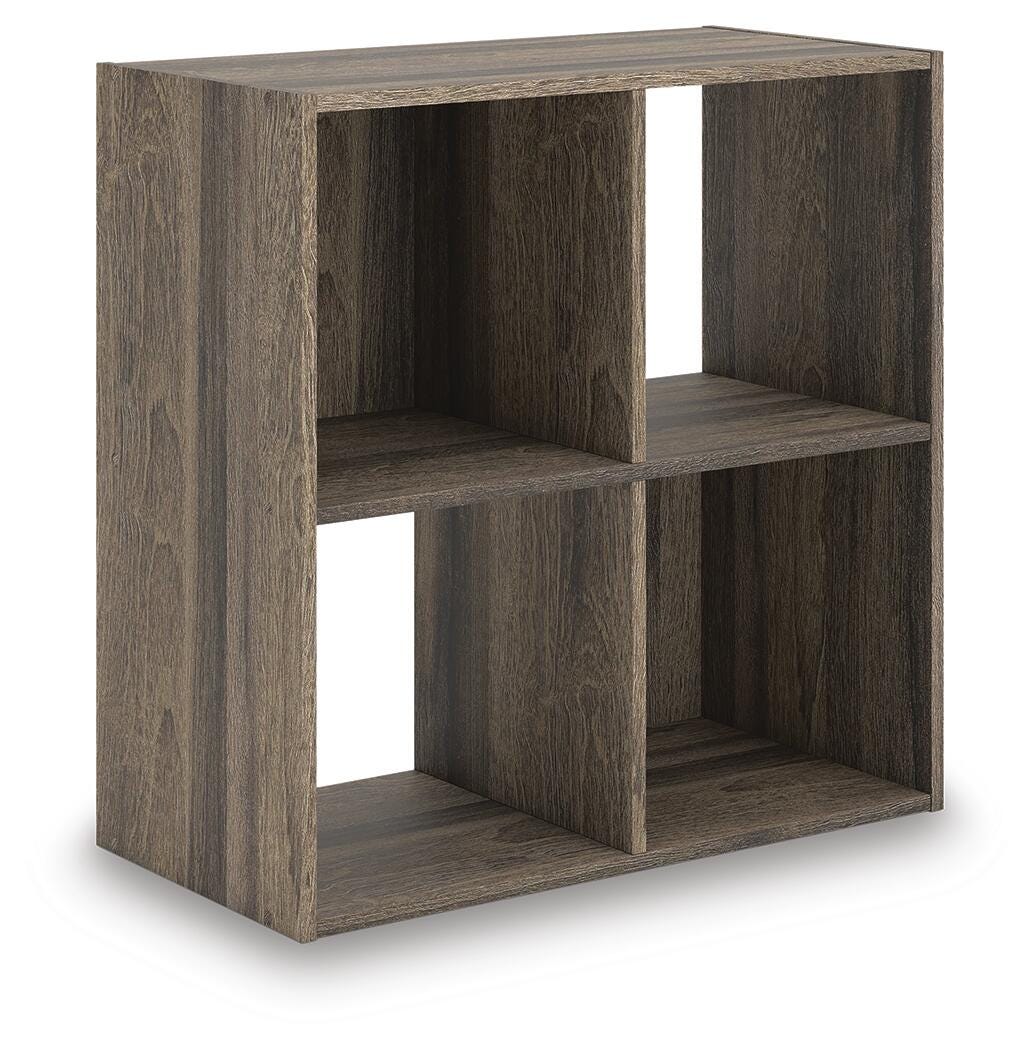Shallifer Four Cube Organizer - Dark Brown (1)