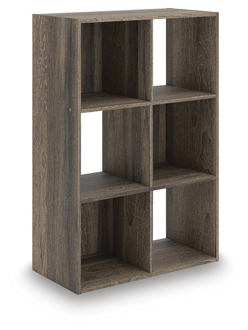 Shallifer Six Cube Organizer - Dark Brown (1)