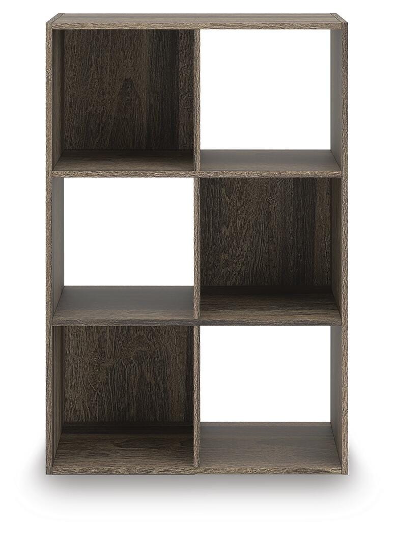 Shallifer Six Cube Organizer - Dark Brown (2)